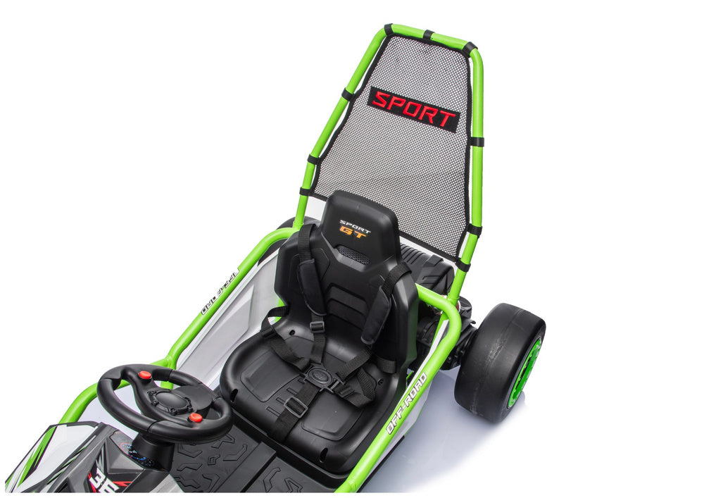 Battery Operated Vehicle DM-107 DRIFT 24V7 Silent Engine Green – view 7