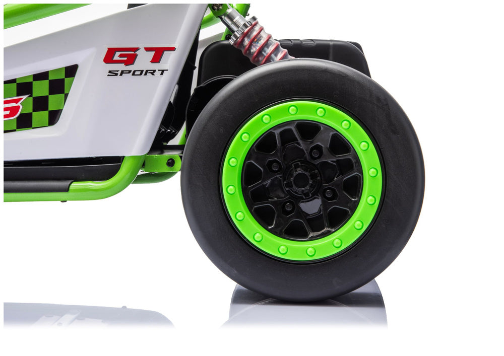 Battery Operated Vehicle DM-107 DRIFT 24V7 Silent Engine Green – view 8