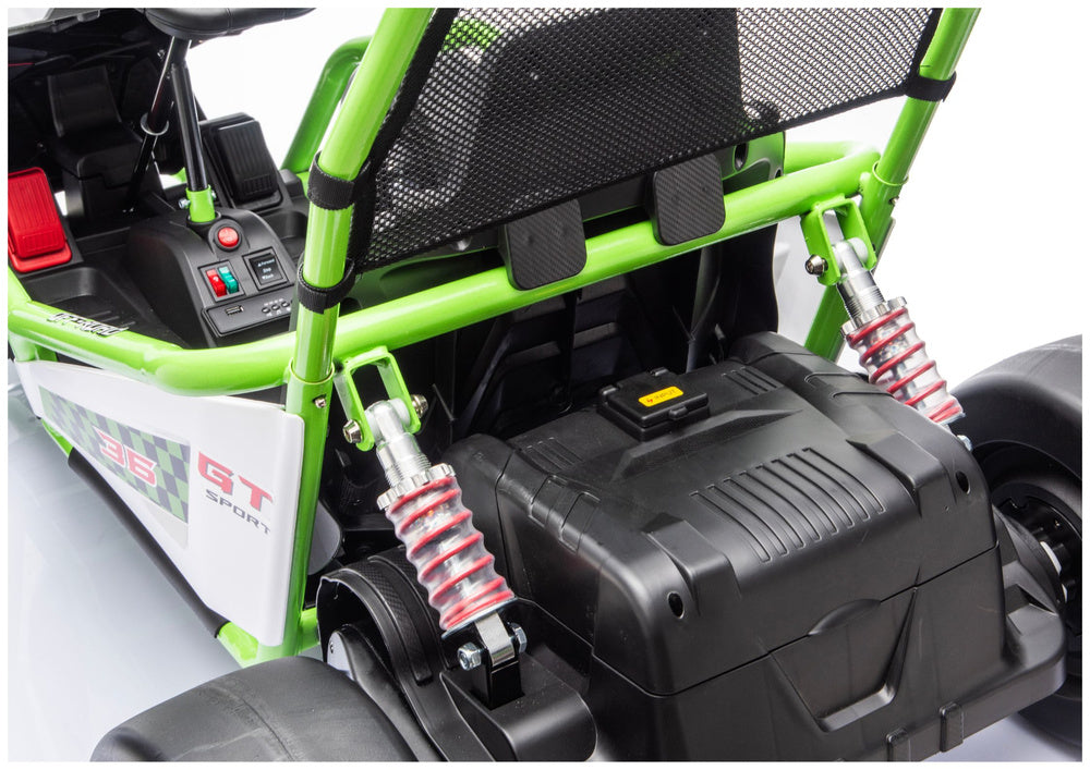Battery Operated Vehicle DM-107 DRIFT 24V7 Silent Engine Green – view 9