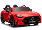 Mercedes GT63 AMG DK-GT63 24V LCD Battery-Operated Car, Red – Electric Ride-On