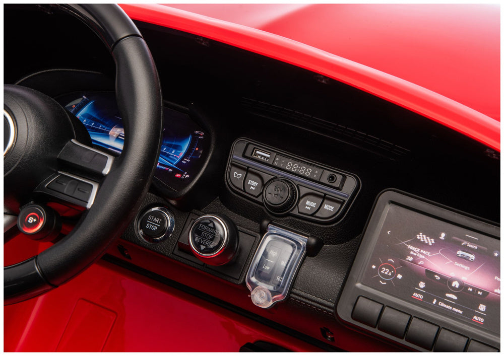 Mercedes GT63 AMG DK-GT63 24V LCD Battery-Operated Car, Red – view 12