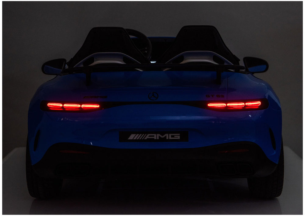 Mercedes GT63 AMG DK-GT63 24V LCD Battery-Owned Car, Painted Blue – view 15