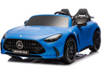 Mercedes GT63 AMG DK-GT63 24V LCD Battery-Owned Car, Painted Blue – view 2