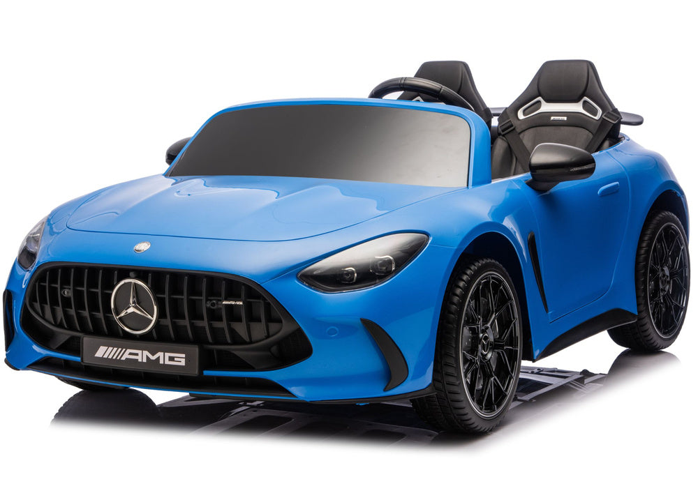 Mercedes GT63 AMG DK-GT63 24V LCD Battery-Owned Car, Painted Blue – view 2