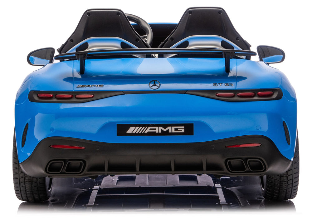 Mercedes GT63 AMG DK-GT63 24V LCD Battery-Owned Car, Painted Blue – view 5