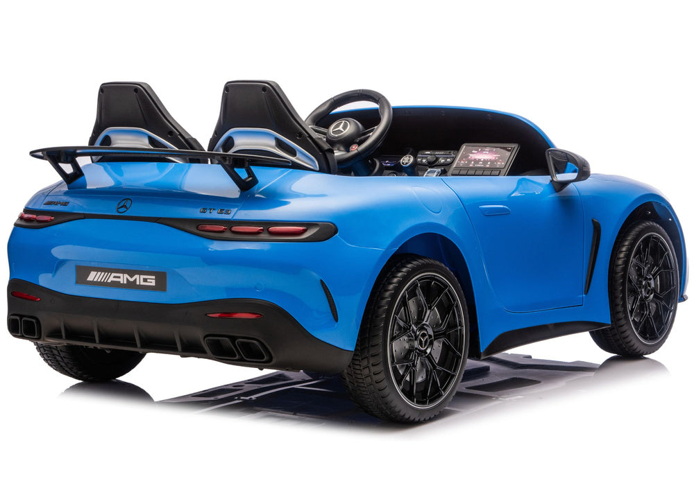 Mercedes GT63 AMG DK-GT63 24V LCD Battery-Owned Car, Painted Blue – view 6