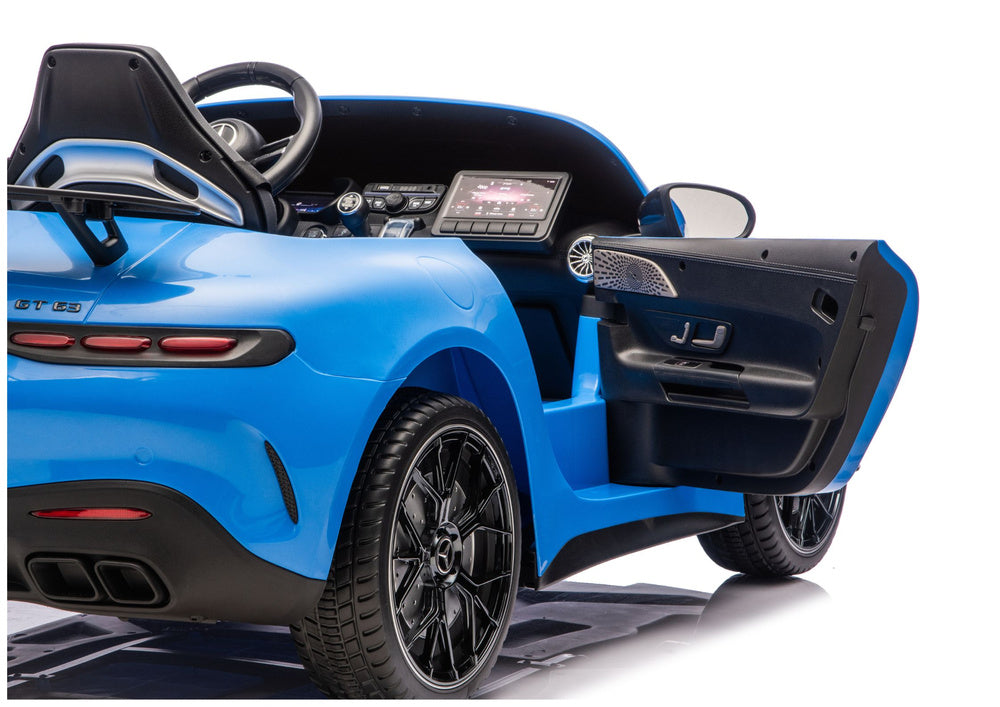 Mercedes GT63 AMG DK-GT63 24V LCD Battery-Owned Car, Painted Blue – view 9
