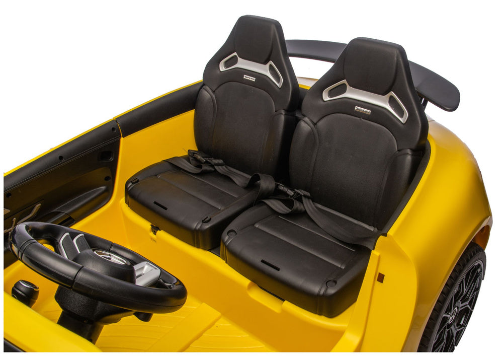 Mercedes GT63 AMG DK-GT63 24V LCD Battery-Powered Car, Yellow – view 12