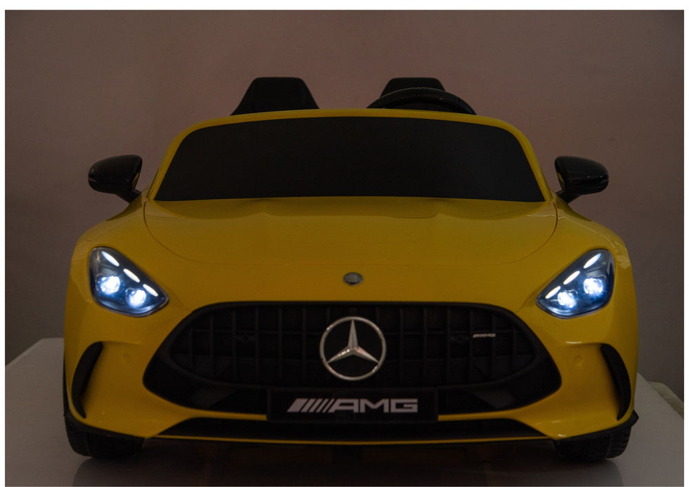 Mercedes GT63 AMG DK-GT63 24V LCD Battery-Powered Car, Yellow – view 14