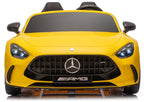 Mercedes GT63 AMG DK-GT63 24V LCD Battery-Powered Car, Yellow – view 3