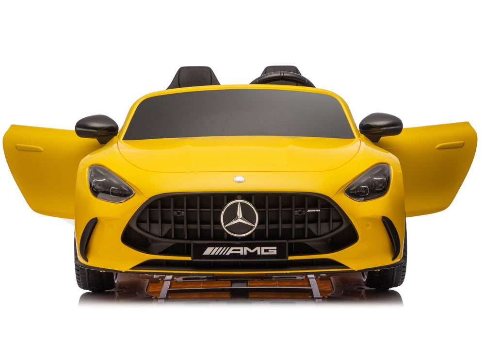 Mercedes GT63 AMG DK-GT63 24V LCD Battery-Powered Car, Yellow – view 4