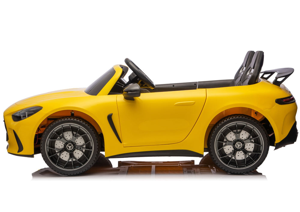 Mercedes GT63 AMG DK-GT63 24V LCD Battery-Powered Car, Yellow – view 8