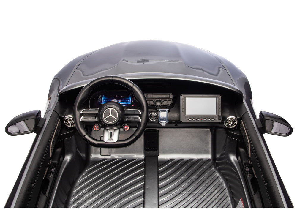 Mercedes GT63 AMG DK-GT63 24V LCD Electric Ride-On Car, Gray Painted – view 10