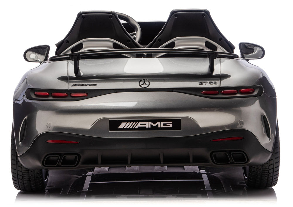 Mercedes GT63 AMG DK-GT63 24V LCD Electric Ride-On Car, Gray Painted – view 11