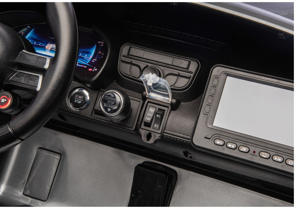 Mercedes GT63 AMG DK-GT63 24V LCD Electric Ride-On Car, Gray Painted – view 12