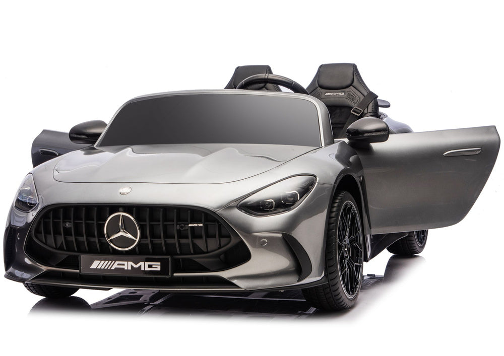 Mercedes GT63 AMG DK-GT63 24V LCD Electric Ride-On Car, Gray Painted – view 5
