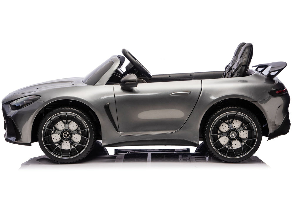 Mercedes GT63 AMG DK-GT63 24V LCD Electric Ride-On Car, Gray Painted – view 7