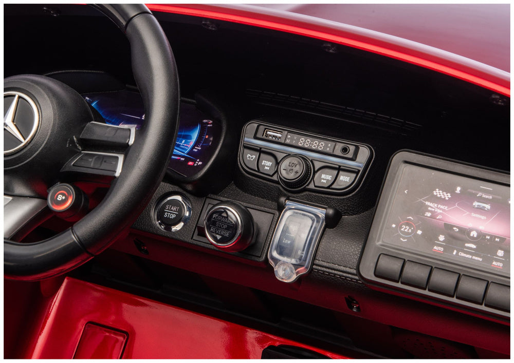 Mercedes GT63 AMG DK-GT63 24V LCD Battery-Operated Car Red – view 12