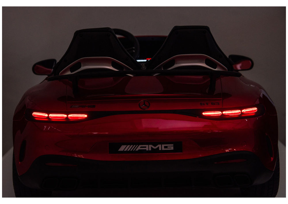 Mercedes GT63 AMG DK-GT63 24V LCD Battery-Operated Car Red – view 14