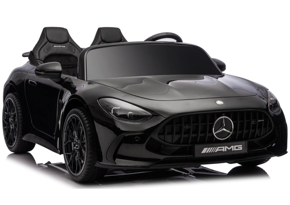 Mercedes GT63 AMG DK-GT63 24V LCD Battery-Operated Car with Silent Engine Black – Electric Ride-On