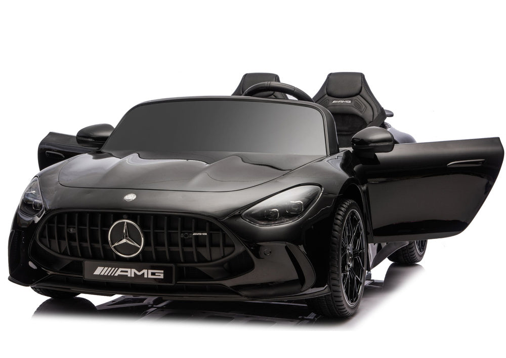 Mercedes GT63 AMG DK-GT63 24V LCD Battery-Operated Car with Silent Engine Black – view 5