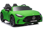 Mercedes GT63 AMG DK-GT63 24V Quiet Matte Green Engine Battery Car – Electric Ride-On