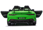 Mercedes GT63 AMG DK-GT63 24V Quiet Matte Green Engine Battery Car – view 5