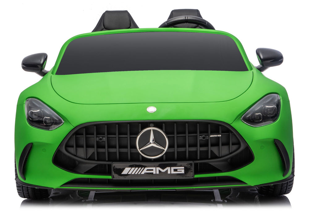 Mercedes GT63 AMG DK-GT63 24V Quiet Matte Green Engine Battery Car – view 7