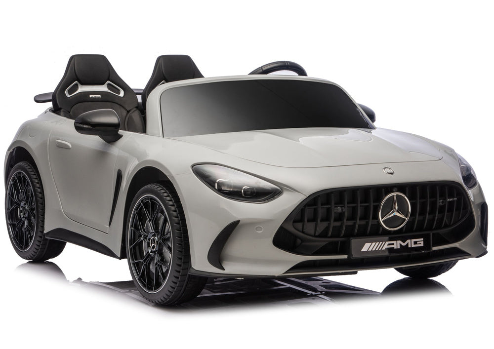 Mercedes GT63 AMG DK-GT63 24V LCD Battery-Powered Car, Light Gray – Electric Ride-On