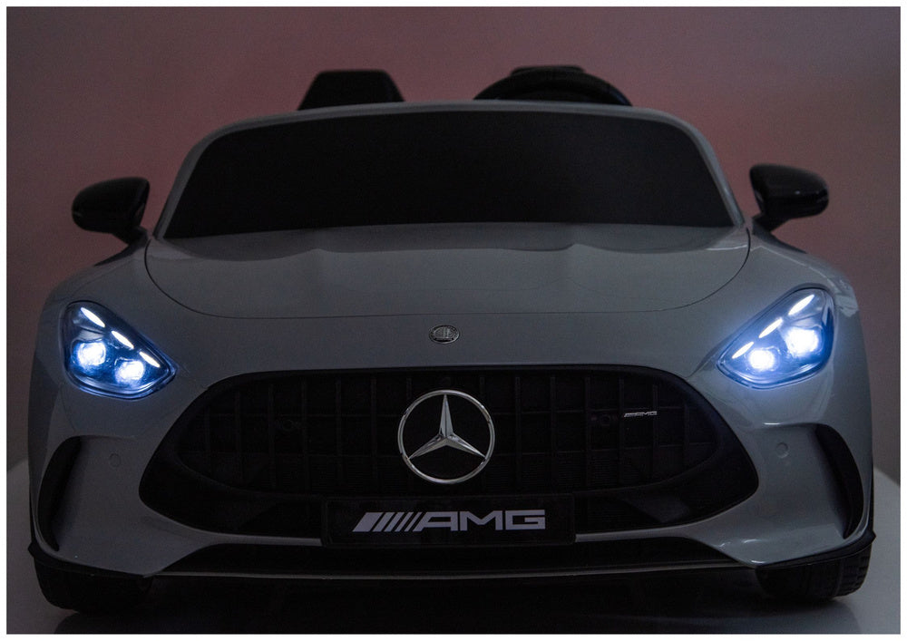 Mercedes GT63 AMG DK-GT63 24V LCD Battery-Powered Car, Light Gray – view 13