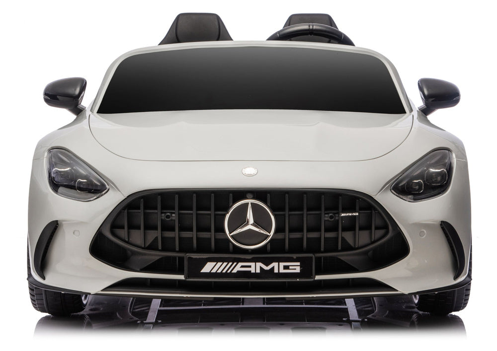 Mercedes GT63 AMG DK-GT63 24V LCD Battery-Powered Car, Light Gray – view 3