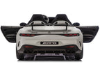 Mercedes GT63 AMG DK-GT63 24V LCD Battery-Powered Car, Light Gray – view 6