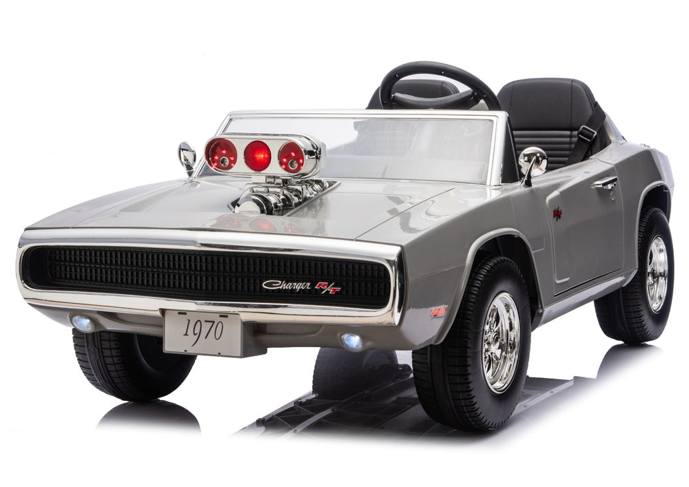 Dodge Charger R/T DLS-K12 24V7Ah Gray Battery Car – view 2