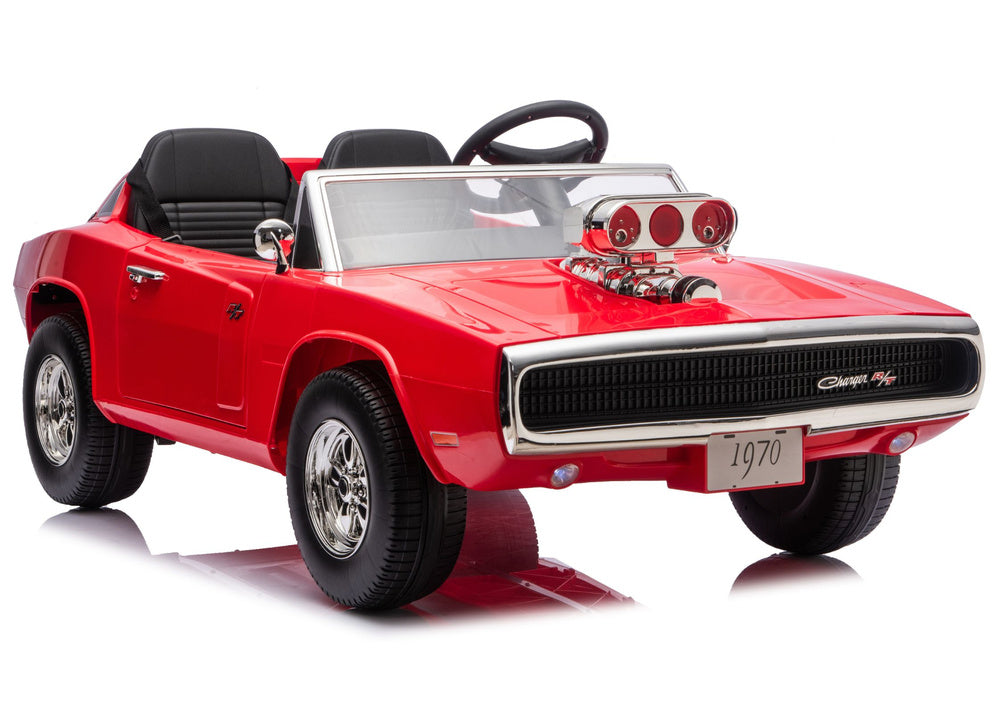 Dodge Charger R/T DLS-K12 24V7Ah Red Battery Car – Electric Ride-On