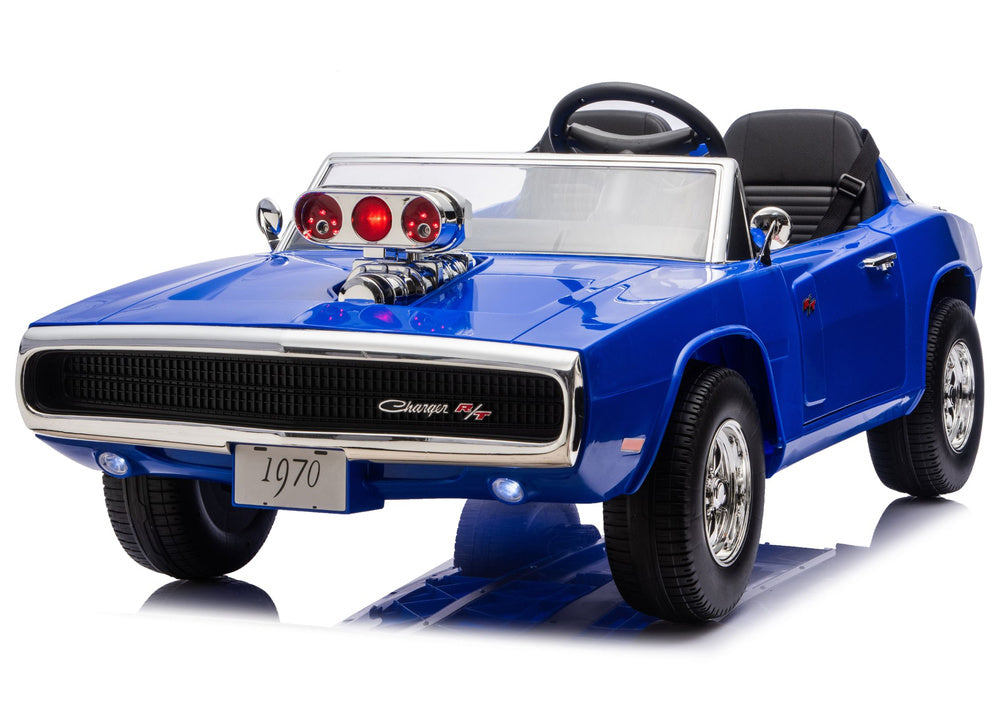 Dodge Charger R/T DLS-K12 24V7Ah Blue Battery Car – view 2
