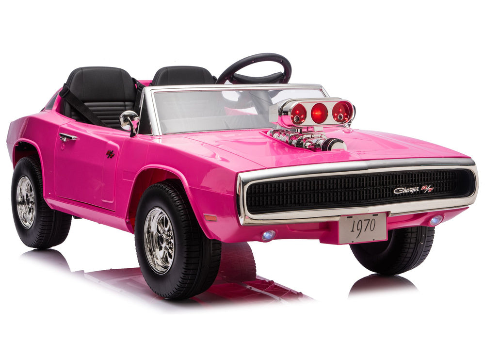 Dodge Charger R/T DLS-K12 24V7Ah Pink Battery Car – Electric Ride-On