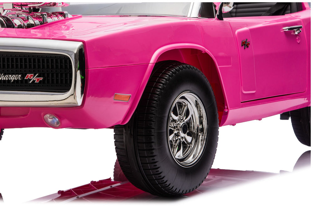 Dodge Charger R/T DLS-K12 24V7Ah Pink Battery Car – view 12