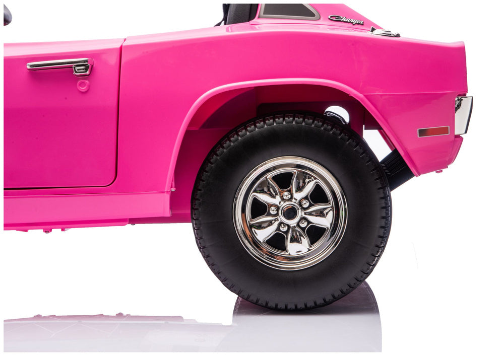 Dodge Charger R/T DLS-K12 24V7Ah Pink Battery Car – view 13