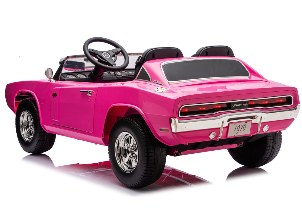 Dodge Charger R/T DLS-K12 24V7Ah Pink Battery Car – view 4