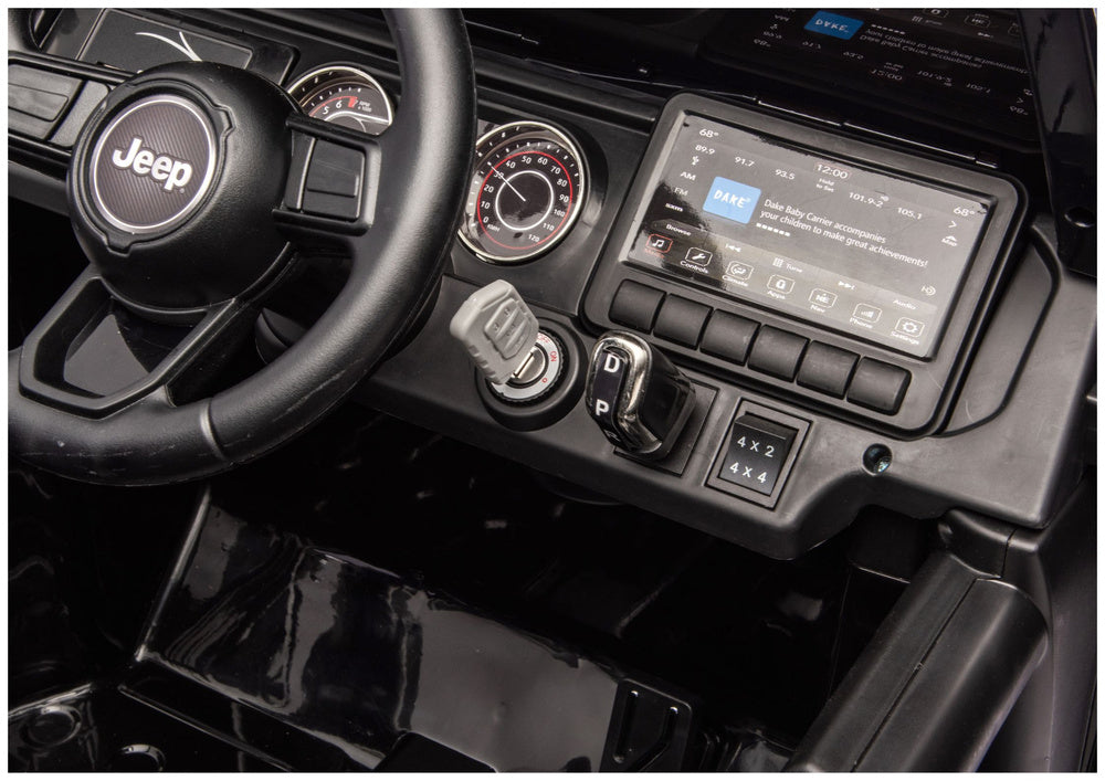 Jeep Rubicon 4x4 DK-JWR556 4x200W 24V Black Battery-Operated Vehicle – view 10