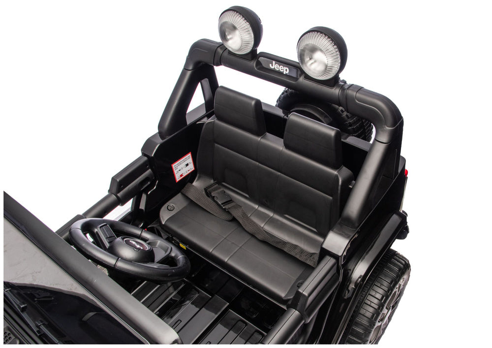Jeep Rubicon 4x4 DK-JWR556 4x200W 24V Black Battery-Operated Vehicle – view 11