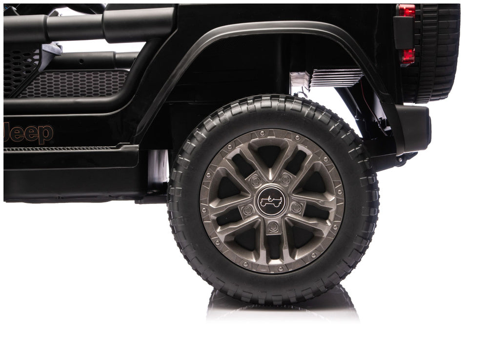 Jeep Rubicon 4x4 DK-JWR556 4x200W 24V Black Battery-Operated Vehicle – view 12