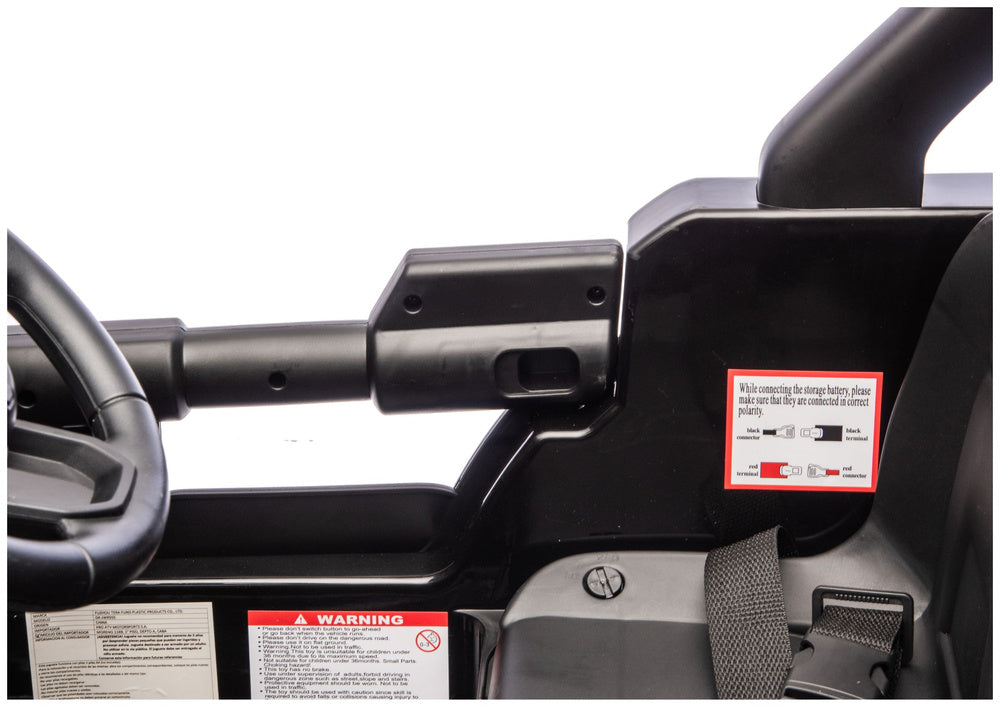 Jeep Rubicon 4x4 DK-JWR556 4x200W 24V Black Battery-Operated Vehicle – view 13
