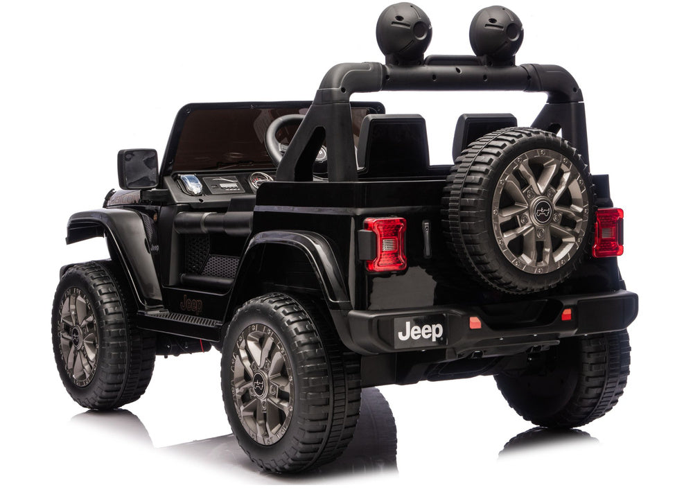 Jeep Rubicon 4x4 DK-JWR556 4x200W 24V Black Battery-Operated Vehicle – view 5