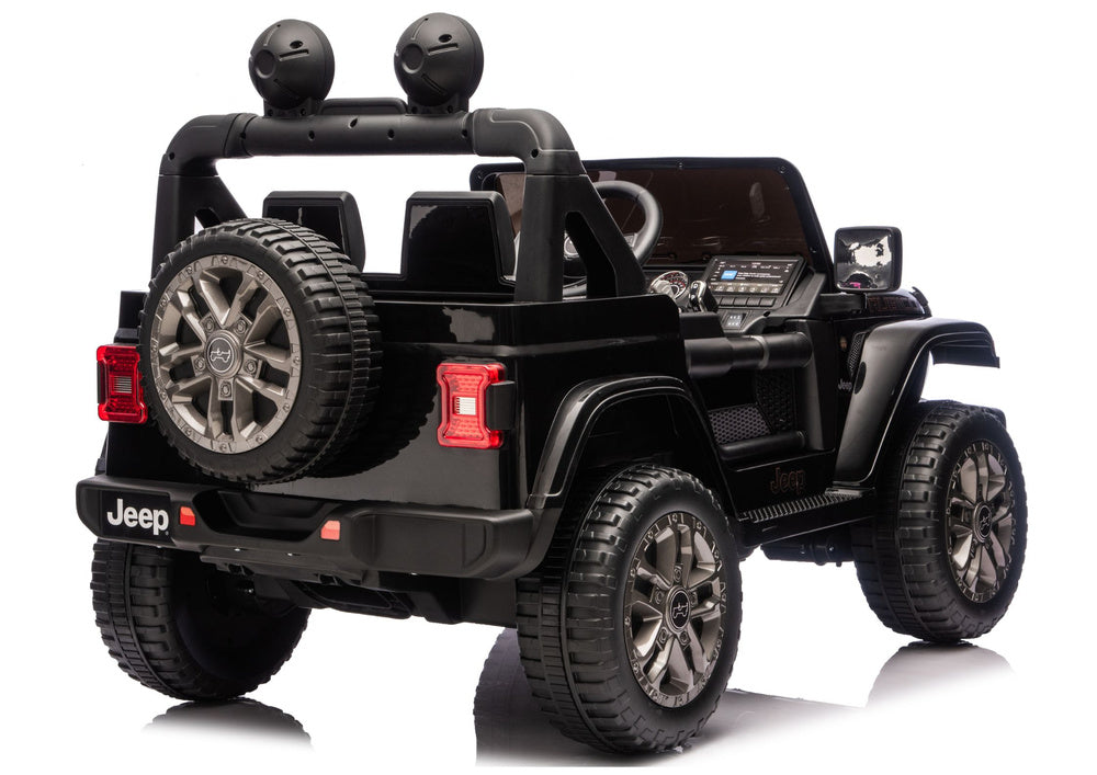 Jeep Rubicon 4x4 DK-JWR556 4x200W 24V Black Battery-Operated Vehicle – view 6