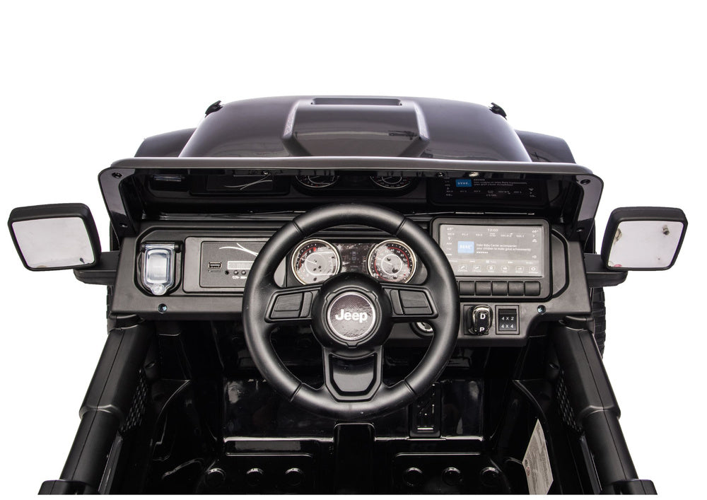 Jeep Rubicon 4x4 DK-JWR556 4x200W 24V Black Battery-Operated Vehicle – view 8