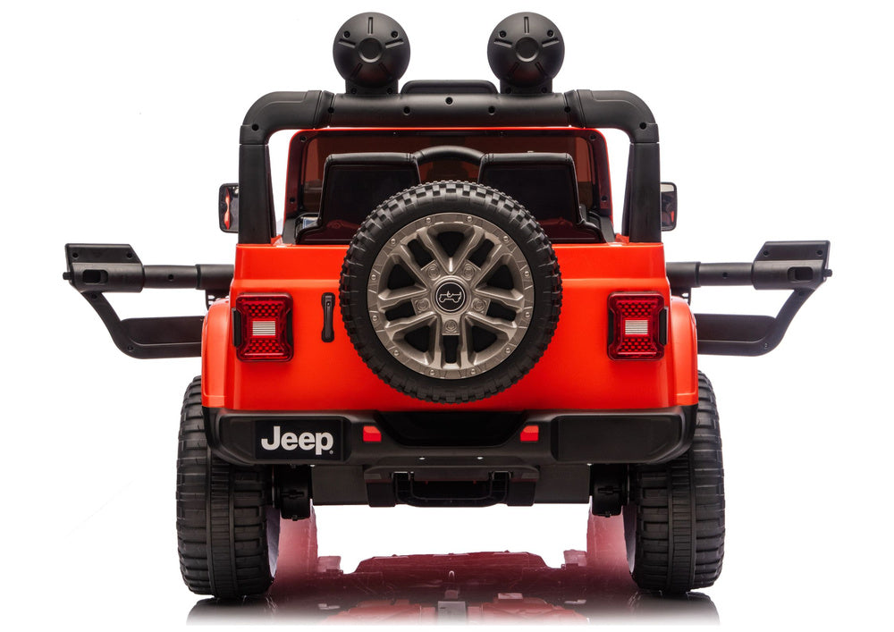 Jeep Rubicon 4x4 Battery-Powered Vehicle DK-JWR556 4x200W 24V Orange – view 10