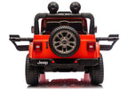 Jeep Rubicon 4x4 Battery-Powered Vehicle DK-JWR556 4x200W 24V Orange – view 10