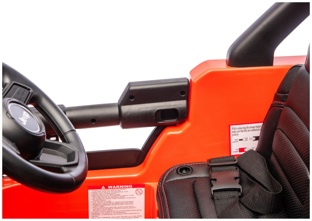 Jeep Rubicon 4x4 Battery-Powered Vehicle DK-JWR556 4x200W 24V Orange – view 14