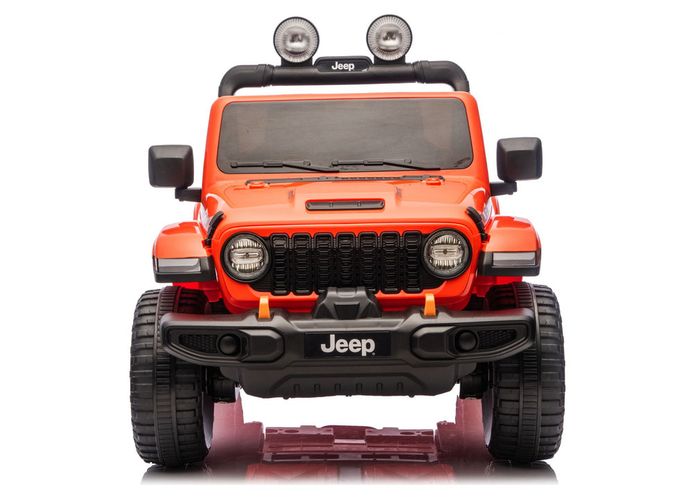 Jeep Rubicon 4x4 Battery-Powered Vehicle DK-JWR556 4x200W 24V Orange – view 3